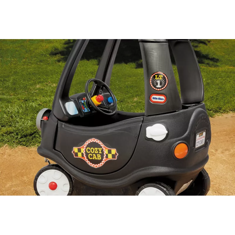 Little Tikes Cozy Coupe Cab Black, 1.5 gadi, 4 riteņi, Plastmasa, Melns