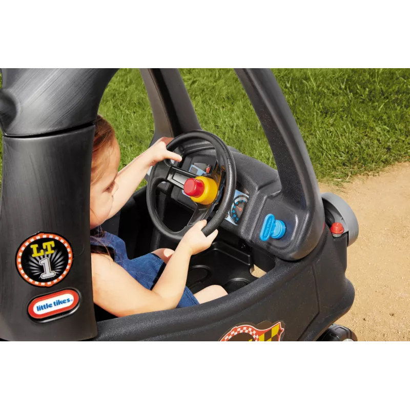 Little Tikes Cozy Coupe Cab Black, 1.5 gadi, 4 riteņi, Plastmasa, Melns