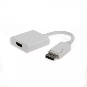 GEMBIRD DisplayPort–HDMI adaptera kabelis – balts