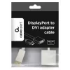 GEMBIRD DisplayPort–HDMI adaptera kabelis – balts