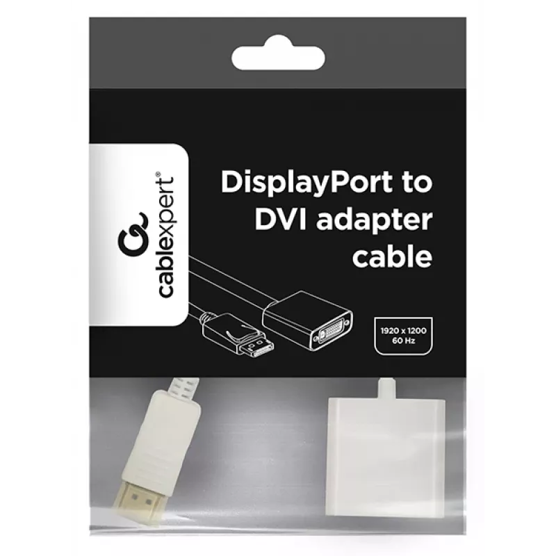 GEMBIRD DisplayPort–HDMI adaptera kabelis – balts