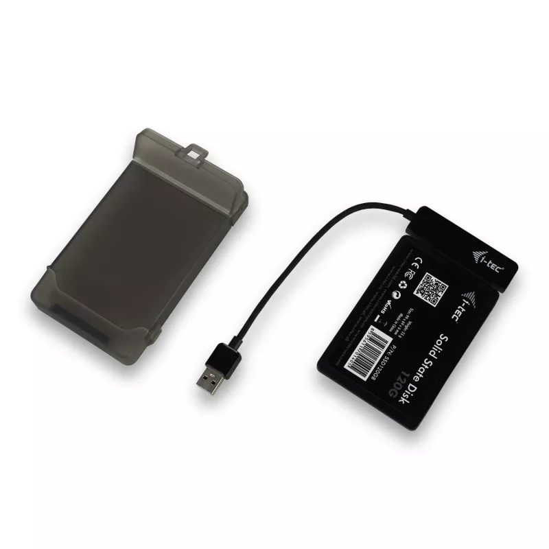HDD/SSD korpuss i-tec MySafe USB 3.0 Easy 2,5 collu ārējais korpuss melns