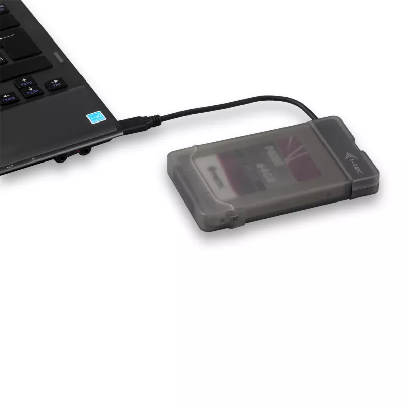 HDD/SSD korpuss i-tec MySafe USB 3.0 Easy 2,5 collu ārējais korpuss melns