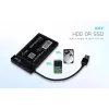 HDD/SSD korpuss i-tec MySafe USB 3.0 Easy 2,5 collu ārējais korpuss melns