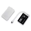 HDD/SSD korpuss i-tec MySafe USB 3.0 Easy 2,5 collu ārējais korpuss – balts