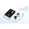HDD/SSD korpuss i-tec MySafe USB 3.0 Easy 2,5 collu ārējais korpuss – balts