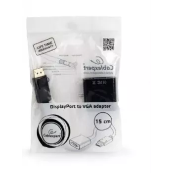 GEMBIRD DisplayPort 1.1 uz VGA adaptera kabelis 15cm
