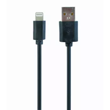GEMBIRD USB uz Apple Lightning sinhronizācijas un uzlādes kabelis, 2m - melns