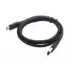 USB kabelis Gembird CCP-USB3-AMCM-6 USB 3.2 Gen 1 (USB-C uz USB-A) 1,8 m melns