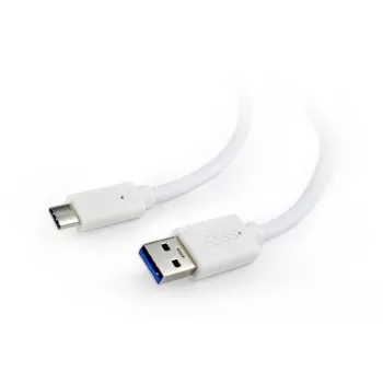 GEMBIRD USB 3.0 AM uz Type-C kabelis (AM/CM) 1 m - balts