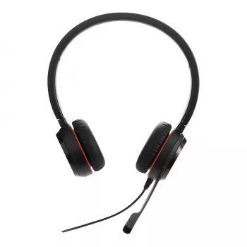 Jabra EVOLVE 30 II MS Stereo, vadu, 150 - 7000 Hz, birojam/zvanu centram, 171 g, austiņas, melna