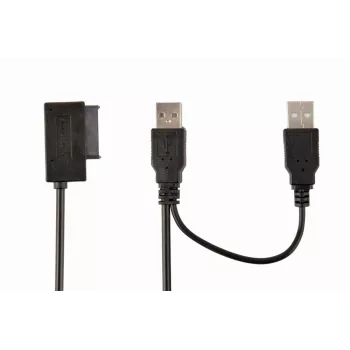 GEMBIRD ārējais USB uz SATA adapteris plānajam SATA SSD, DVD