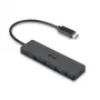 i-tec Advance USB-C plāns Passive HUB 4 Port