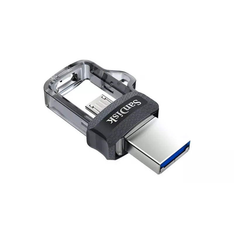 WESTERN DIGITAL SanDisk ULTRA DUAL DRIVE M3.0 - 128 GB USB zibatmiņa - micro-USB / USB 3.0