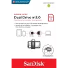 WESTERN DIGITAL SanDisk ULTRA DUAL DRIVE M3.0 - 64GB USB zibatmiņa - micro-USB / USB 3.0