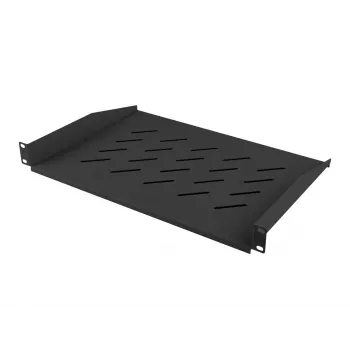 Rack shelf LANBERG AK-1008-B 1U 19 inch depth 315 mm width 482.6 mm height 44.5 mm Melns max load 25 kg