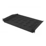 Rack shelf LANBERG AK-1008-B 1U 19 inch depth 315 mm width 482.6 mm height 44.5 mm Melns max load 25 kg
