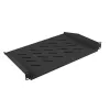 Rack shelf LANBERG AK-1008-B 1U 19 inch depth 315 mm width 482.6 mm height 44.5 mm Melns max load 25 kg