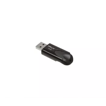 PNY Attache 4 2.0 - 128GB USB zibatmiņa - USB 2.0 - Rakstīšana 8 MB/s, Lasīšana 25 MB/s