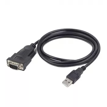 GEMBIRD USB uz DB9M Rs232 Pl2303ta pārveidotājs melns - 1,5 m