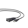 GEMBIRD USB uz DB9M Rs232 Pl2303ta pārveidotājs melns - 1,5 m