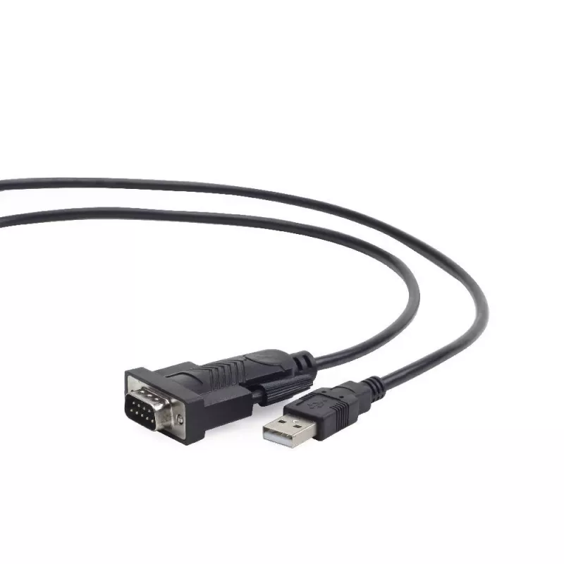 GEMBIRD USB uz DB9M Rs232 Pl2303ta pārveidotājs melns - 1,5 m