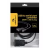 GEMBIRD USB uz DB9M Rs232 Pl2303ta pārveidotājs melns - 1,5 m