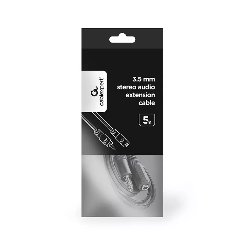 GEMBIRD 3.5 mm stereo audio pagarinātāja kabelis, 3 m