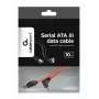 GEMBIRD SATA III datu kabelis ar 90 grādu leņķa savienotāju, 50 cm - metāla spailes