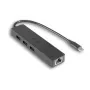 i-tec Advance USB-C plāns Passive HUB 3 Port + Gigabit Ethernet Adapter