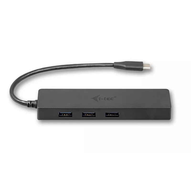 i-tec Advance USB-C plāns Passive HUB 3 Port + Gigabit Ethernet Adapter