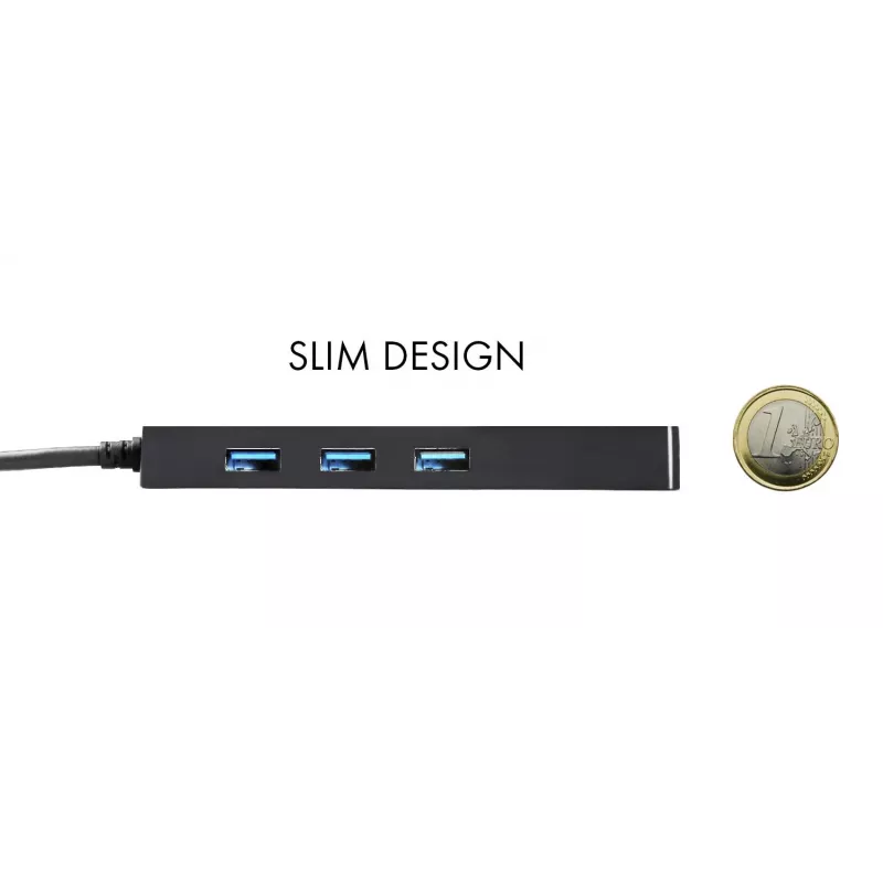 i-tec Advance USB-C plāns Passive HUB 3 Port + Gigabit Ethernet Adapter