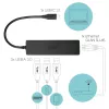 i-tec Advance USB-C plāns Passive HUB 3 Port + Gigabit Ethernet Adapter