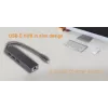 i-tec Advance USB-C plāns Passive HUB 3 Port + Gigabit Ethernet Adapter