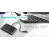 USB-C uz HDMI ceļojumu adapteris ITEC i-tec USB C HDMI Travel Adapter PD/Data — melns, mikroshēmojums RTS5403/RTS5404/RTS5411/PS176, 90×58×14 mm
