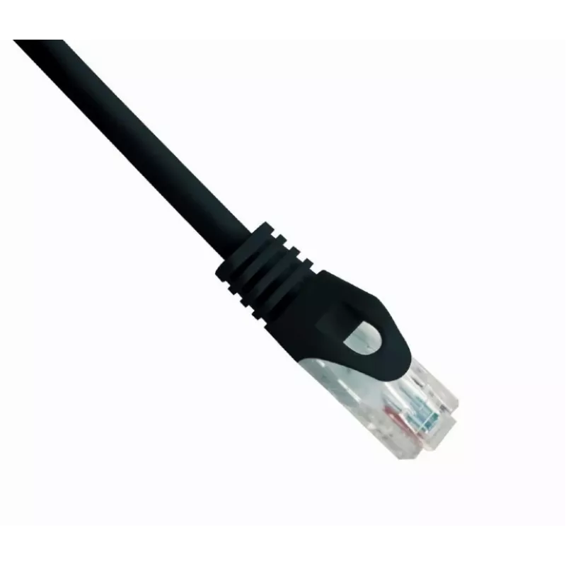 GEMBIRD komutācijas kabelis - CAT6 - UTP - 25 cm - Melns