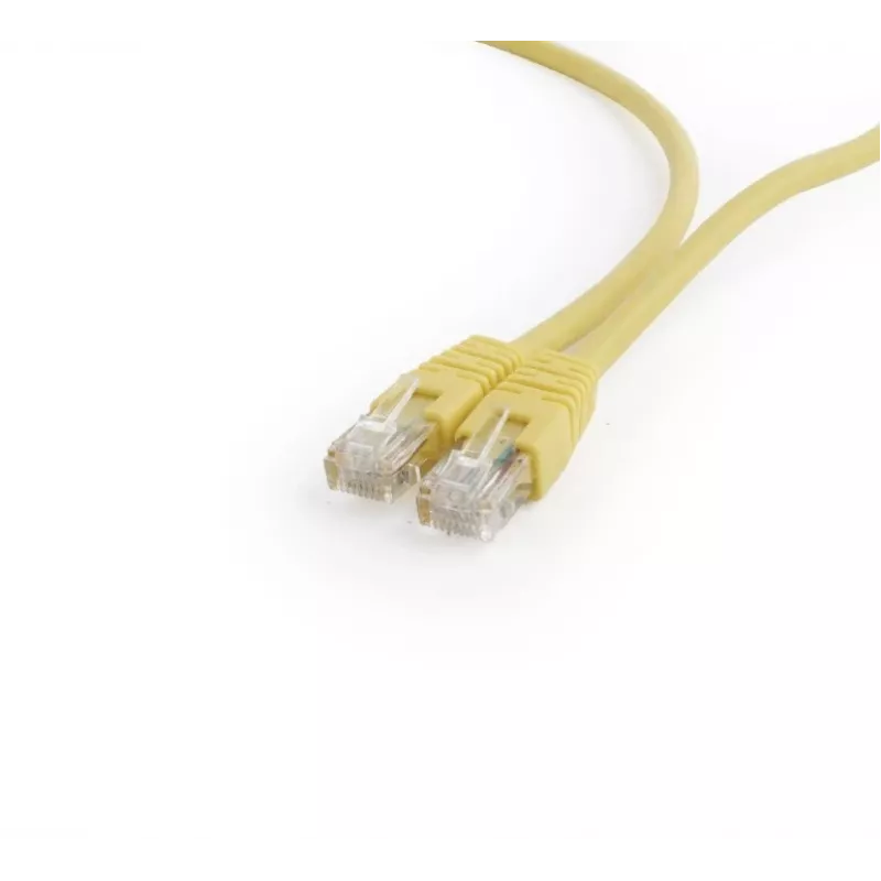 Tīkla kabelis Gembird Cat6 U/UTP 0,25 m RJ-45 dzeltens