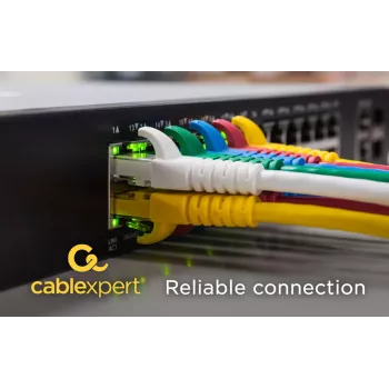 Tīkla kabelis Gembird PP6U-2M RJ-45 Cat6 2m dzeltens