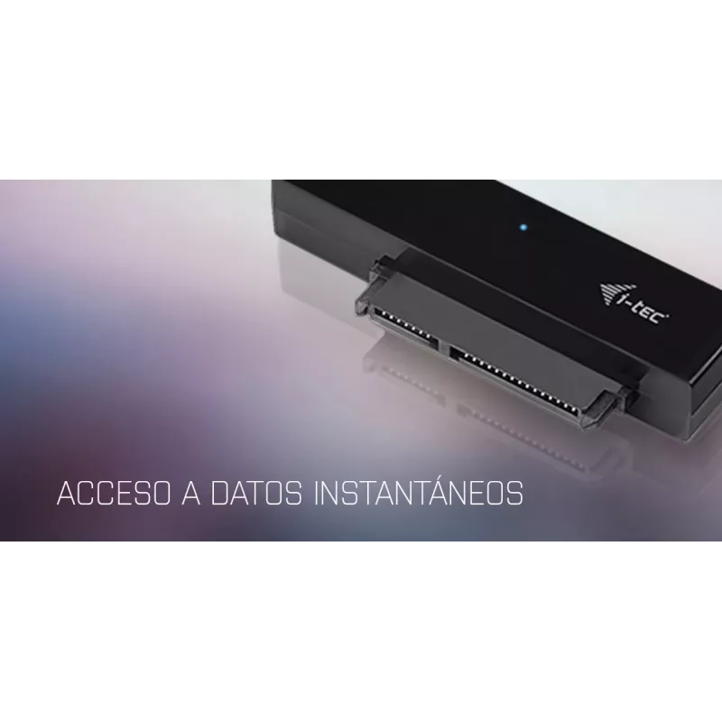 i-tec MySafe USB-C 3.1 Gen. 2 easy, HDD/SSD korpuss, 2.5 collas, Serial ATA, Serial ATA II, Serial ATA III, 10 Gbit/s, USB savienojamība, melns