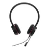 Jabra Evolve 30 II maiņas austiņas, stereo, vadu, birojam/zvanu centram, 150–7000 Hz, 142,5 g, austiņas, melnas