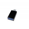 USB grafikas adapteris Gembird A-USB3-CMAF-01 — USB Type-C uz USB (USB 2.0 / 3.2 Gen 1), kompakts, melns