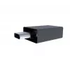 USB grafikas adapteris Gembird A-USB3-CMAF-01 — USB Type-C uz USB (USB 2.0 / 3.2 Gen 1), kompakts, melns