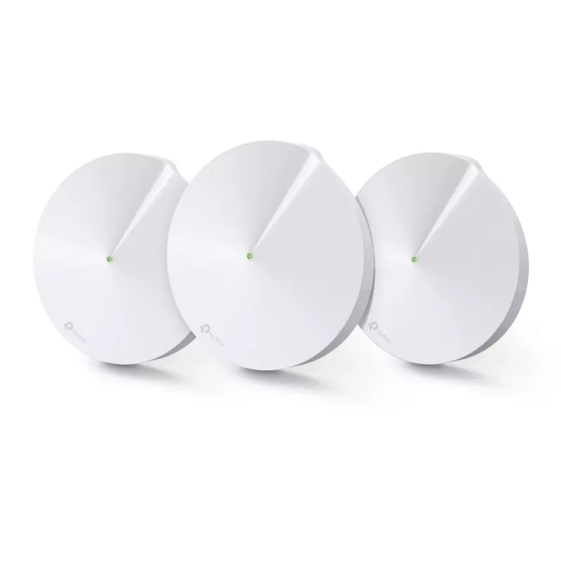TP-Link AC1300 Deco Whole Home Mesh Wi-Fi sistēma, 3 komplektā, balta, iekšējā, Mesh sistēma, divjoslu (2.4 GHz / 5 GHz), Wi-Fi 5 (802.11ac), 1300 Mbit/s