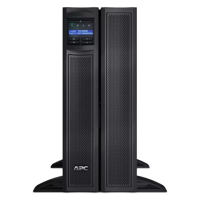 APC Smart-UPS X SMX2200HVNC - 2200VA, 8x C13 + 2x C19 izeja, USB, paplašināms darbības laiks, īss dziļums, NMC