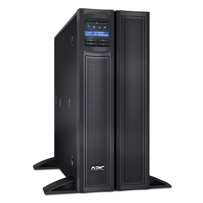 APC Smart-UPS X SMX2200HVNC - 2200VA, 8x C13 + 2x C19 izeja, USB, paplašināms darbības laiks, īss dziļums, NMC