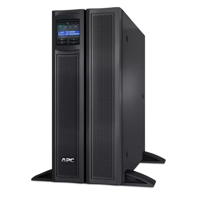 APC Smart-UPS X SMX2200HVNC - 2200VA, 8x C13 + 2x C19 izeja, USB, paplašināms darbības laiks, īss dziļums, NMC
