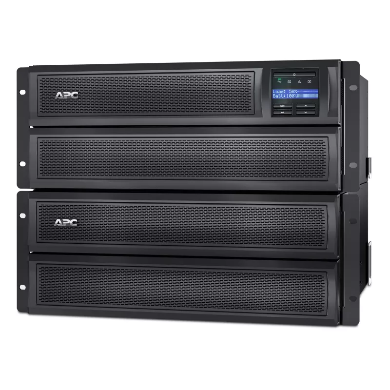 APC Smart-UPS X SMX2200HVNC - 2200VA, 8x C13 + 2x C19 izeja, USB, paplašināms darbības laiks, īss dziļums, NMC