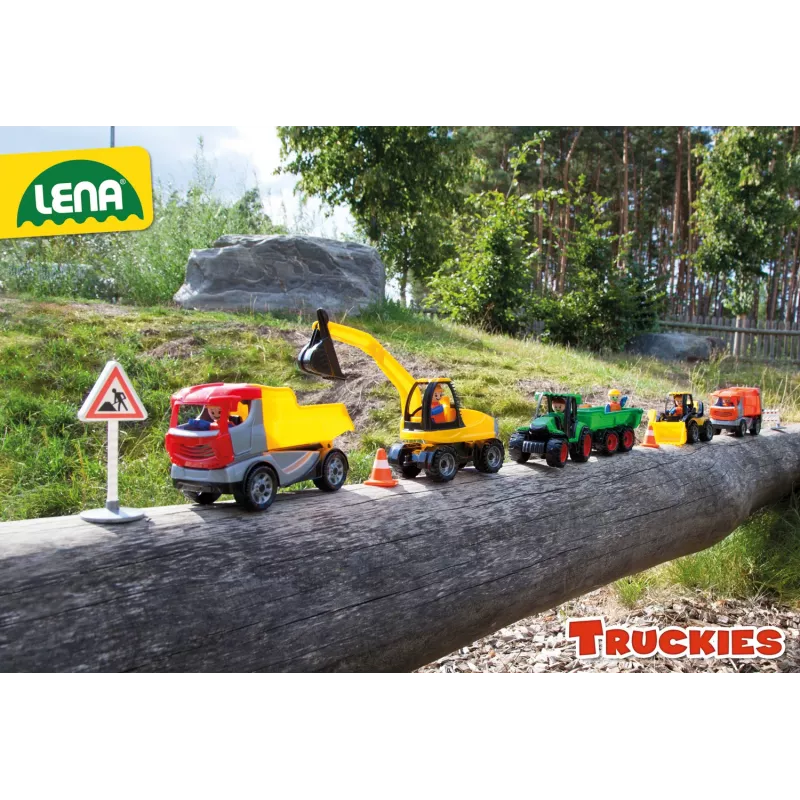 Lena Truckies 01625 rotaļu transportlīdzeklis/rotaļu trase