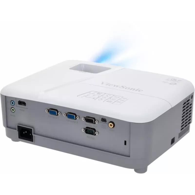 Viewsonic PA503W datu projektors Standarta projicēšanas projektors 3800 ANSI lūmeni DMD WXGA (1280x800) Balts