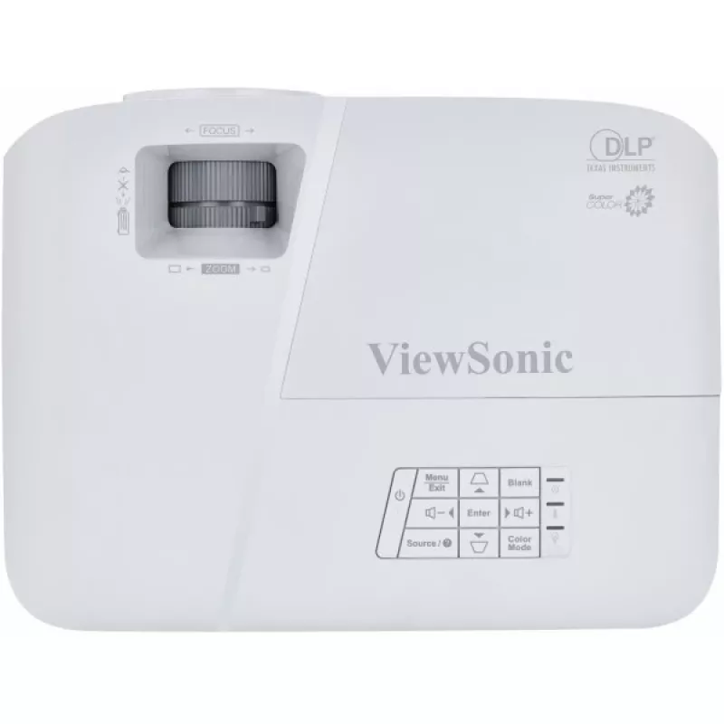 Viewsonic PA503W datu projektors Standarta projicēšanas projektors 3800 ANSI lūmeni DMD WXGA (1280x800) Balts